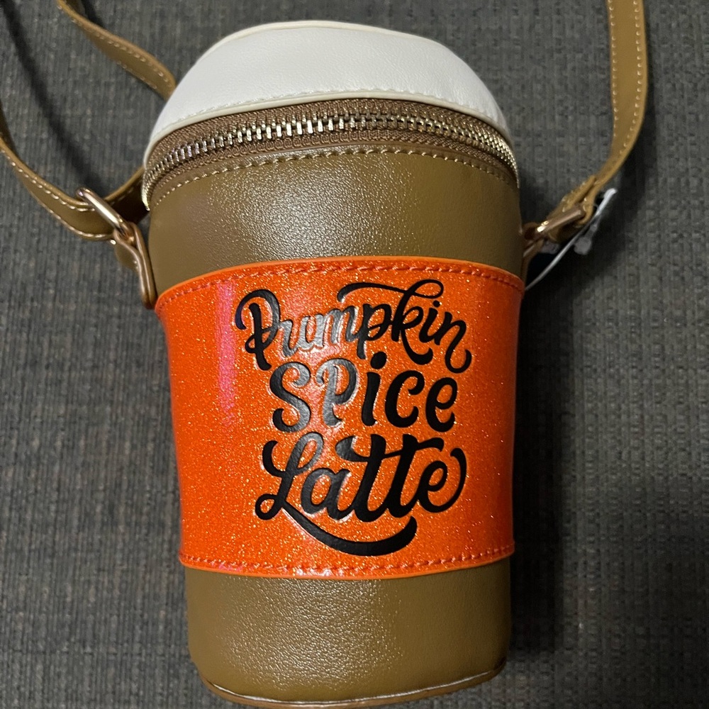 New Pumpkin Spice Latte Crossbody Bag